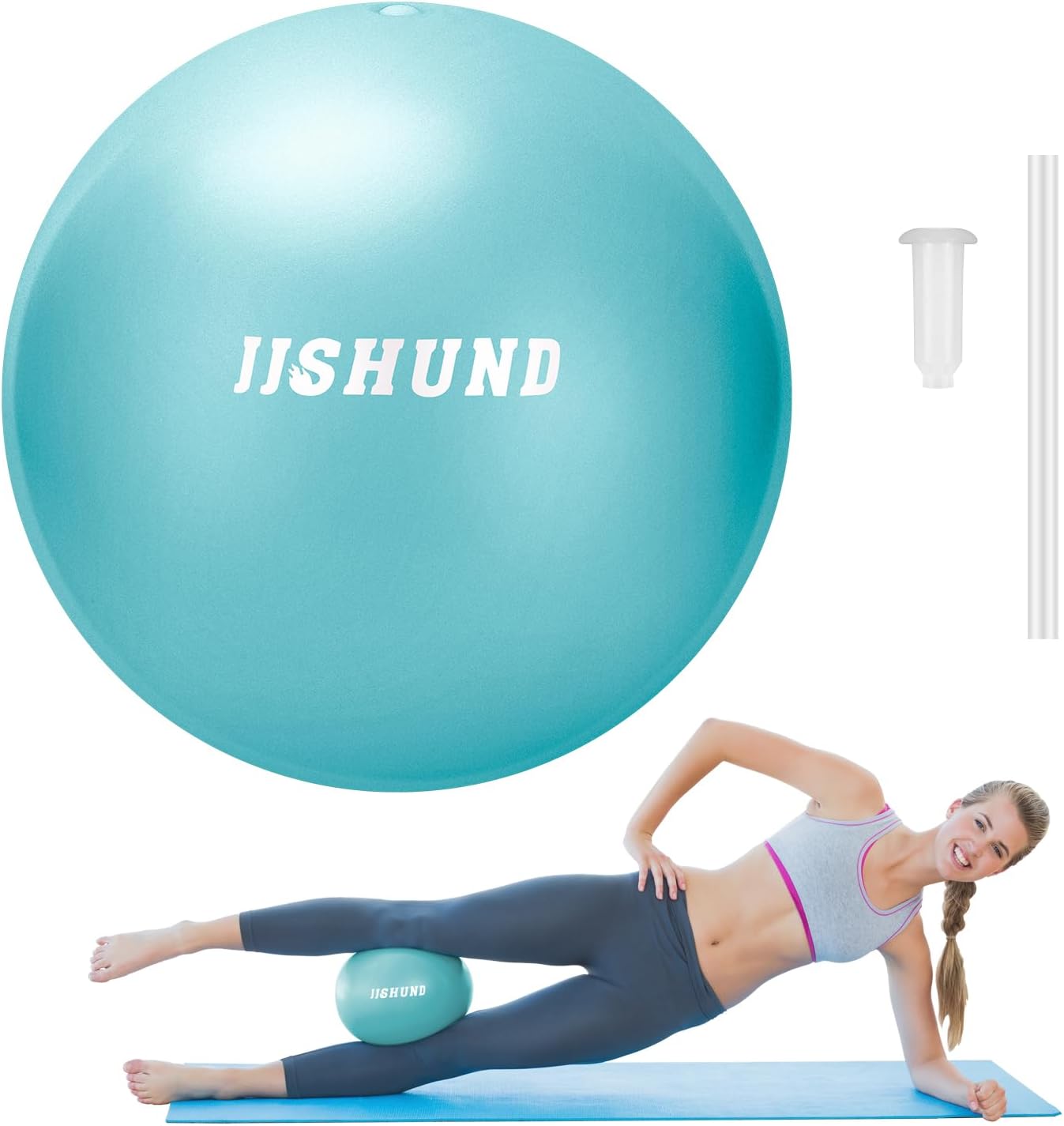 Pilates Ball Mini - 9 Inch Pilates Ball, Mini Exercise