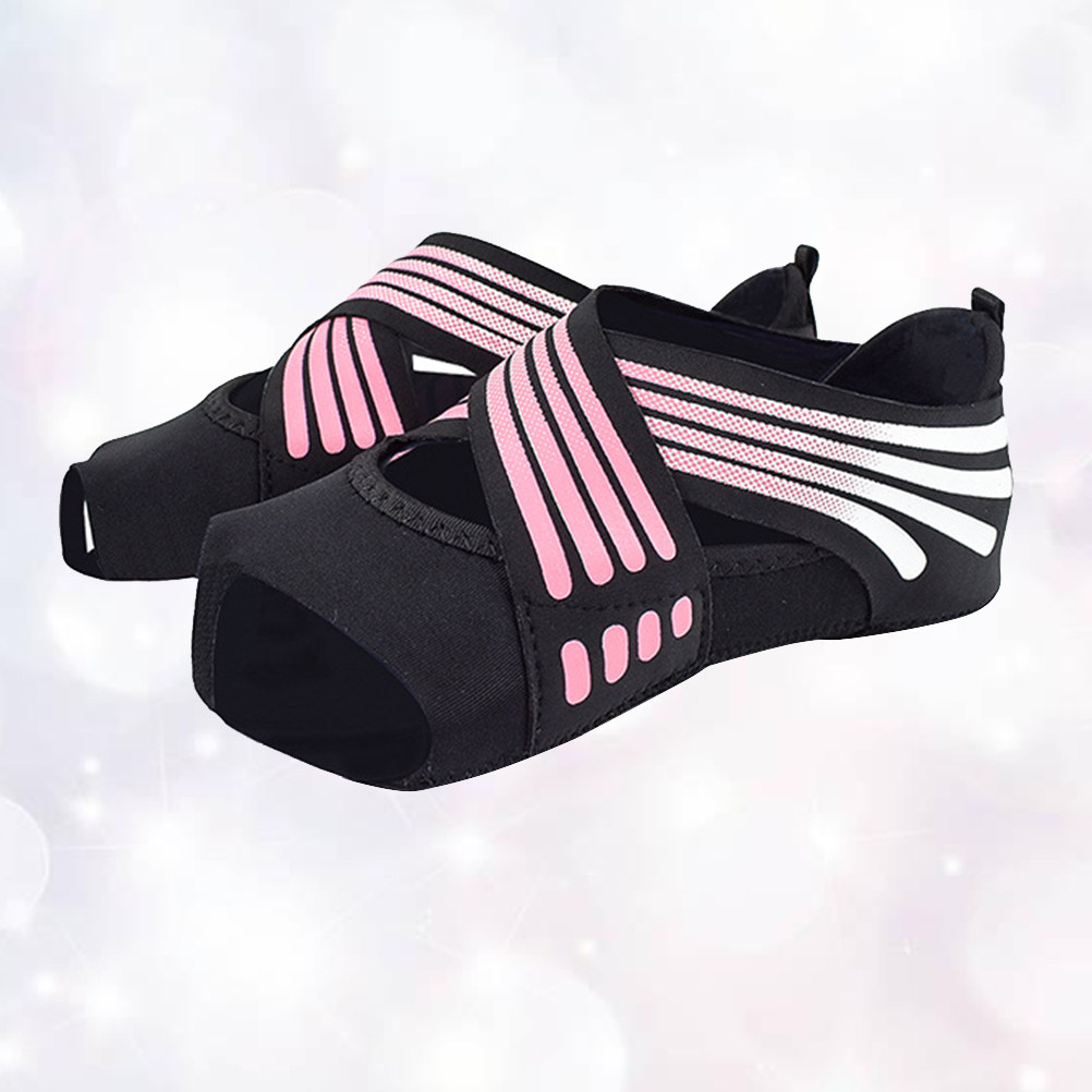 Pilates Yoga Ballet - 1Pair Non Slip Yoga Socks Full