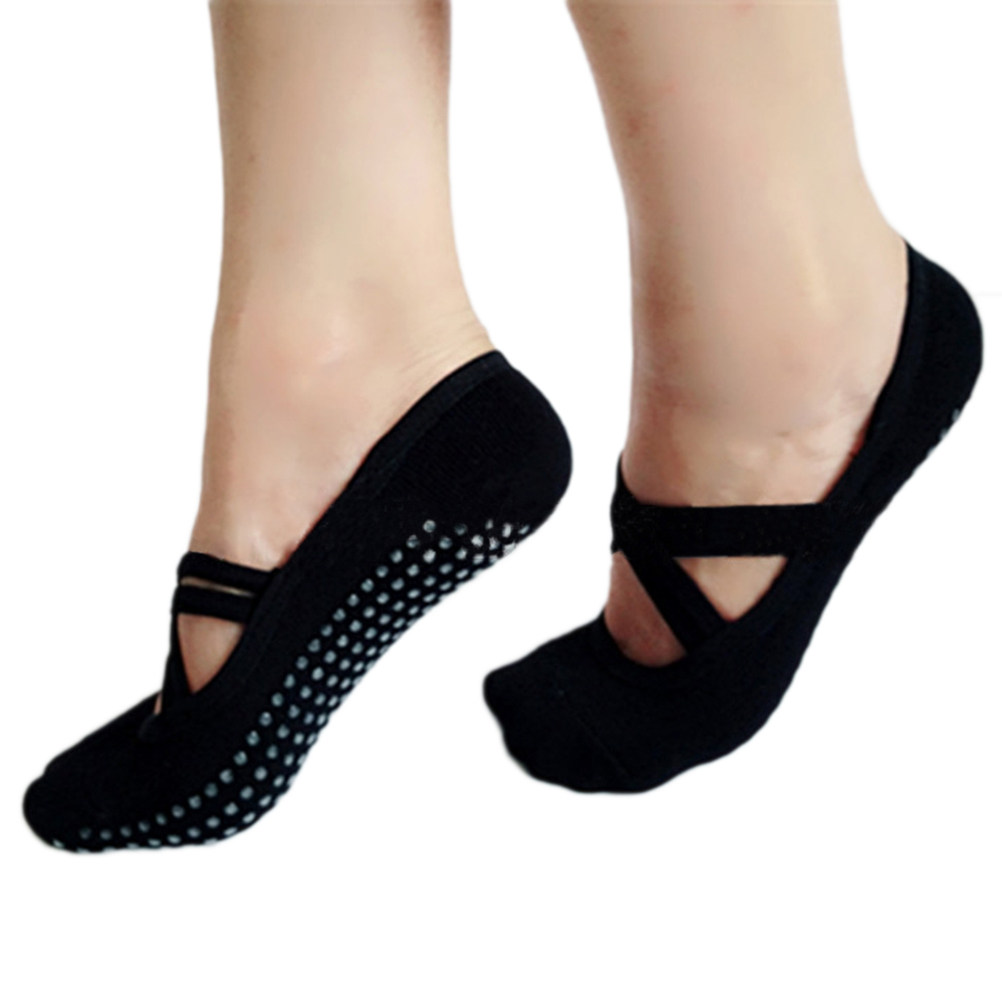 Women Yoga Socks Non Slip Pila - Pilates Yoga Ballet บทวิจารณ์และราคา