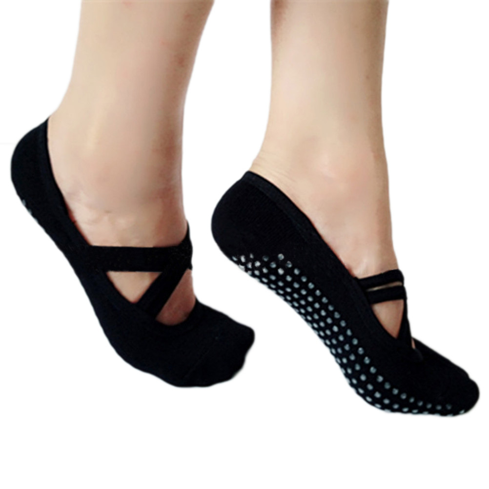 Women Yoga Socks Non Slip Pila - Pilates Yoga Ballet บทวิจารณ์และราคา