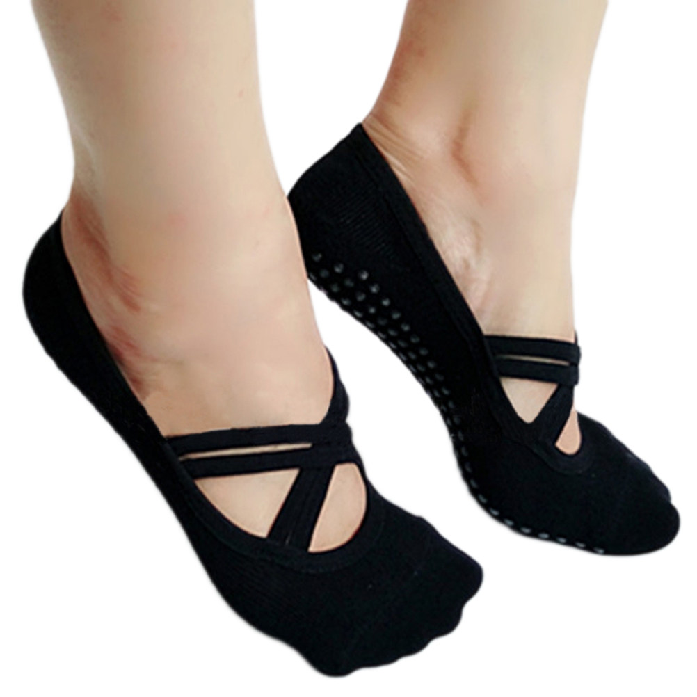 Women Yoga Socks Non Slip Pila - Pilates Yoga Ballet บทวิจารณ์และราคา
