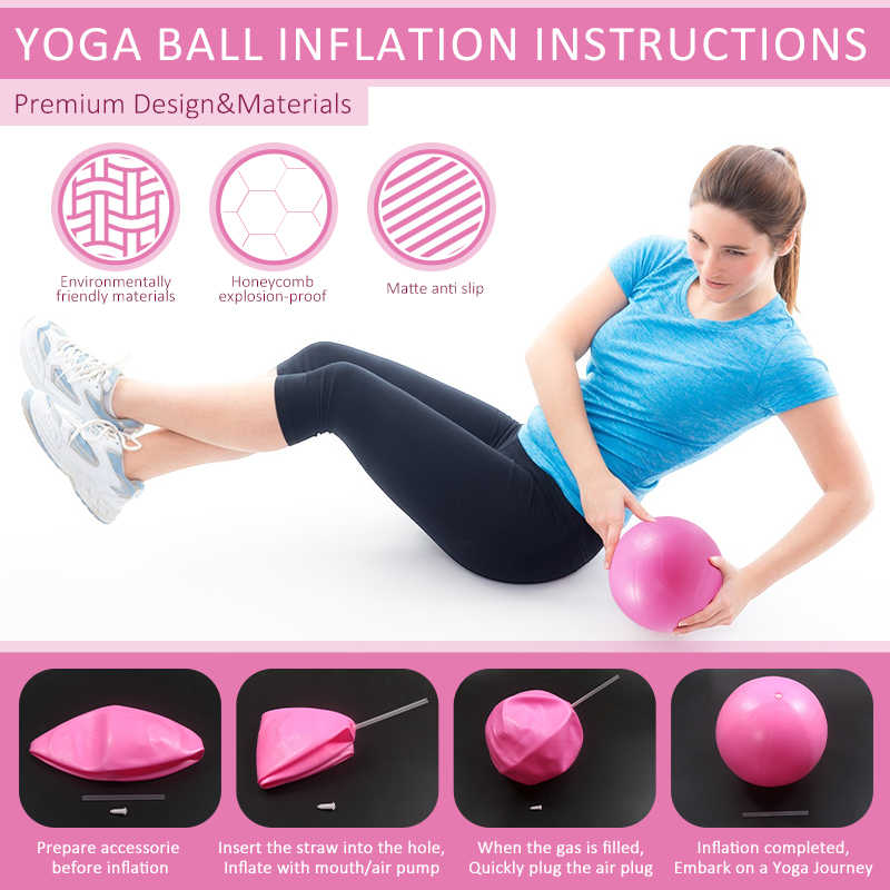 Pilates Ball Resistance Bands  - Pilates Yoga Kit บทวิจารณ์และราคา