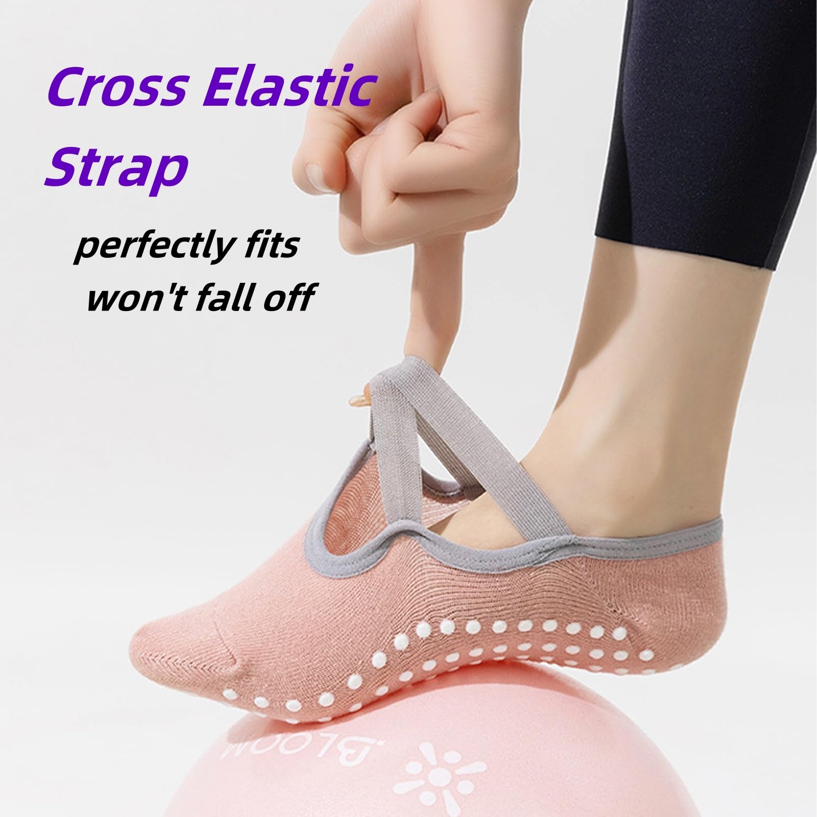Non Slip Open Top Pilates Yoga - Pilates Yoga Ballet บทวิจารณ์และราคา
