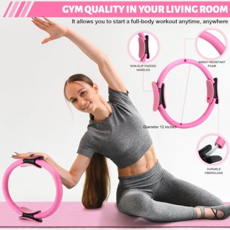 Set of 18 Pilates Ring Essenti - Pilates Yoga Kit บทวิจารณ์และราคา
