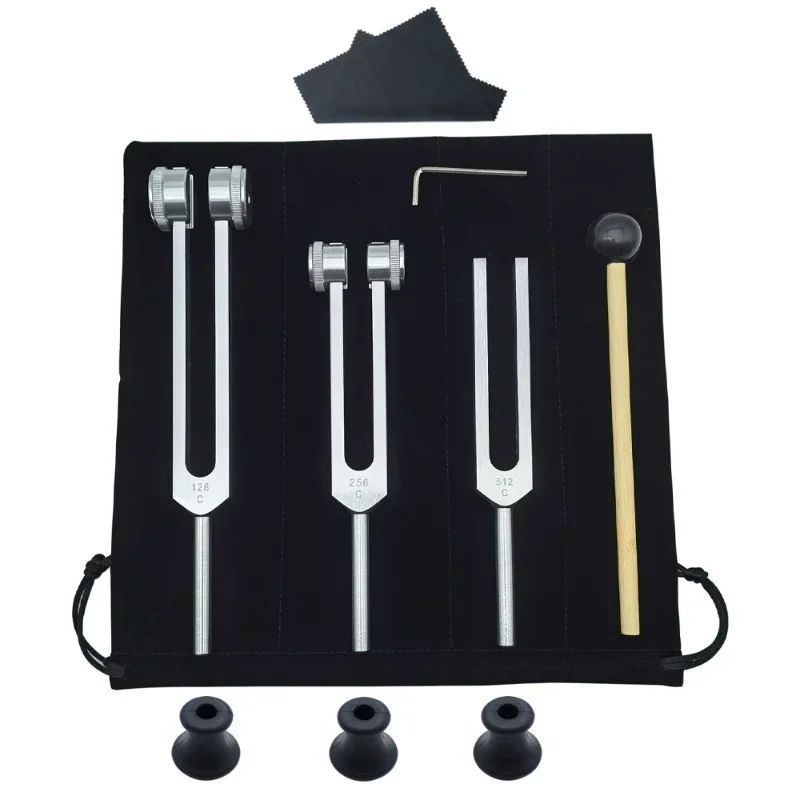 3PCS Tuning Fork Set 128 256 5 - Pilates Yoga Outfit บทวิจารณ์และราคา
