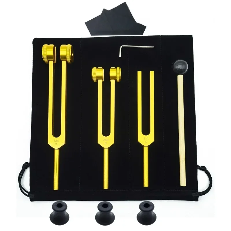 3PCS Tuning Fork Set 128 256 5 - Pilates Yoga Outfit บทวิจารณ์และราคา