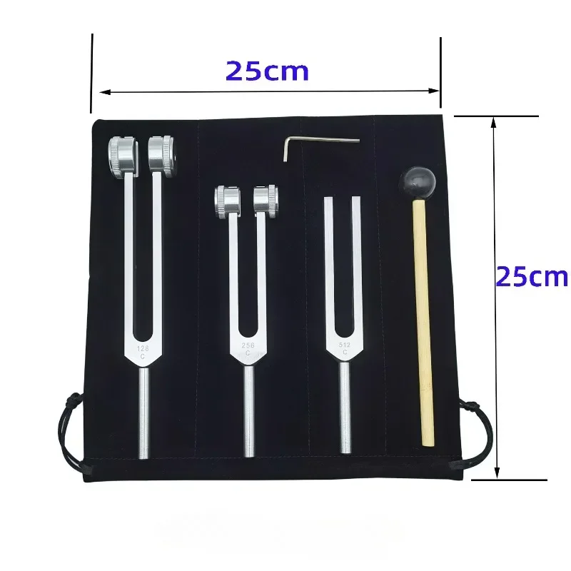 3PCS Tuning Fork Set 128 256 5 - Pilates Yoga Outfit บทวิจารณ์และราคา