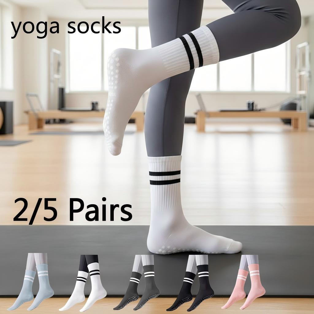 Women Non Slip Yoga Socks, Gri - Pilates Yoga Outfit บทวิจารณ์และราคา