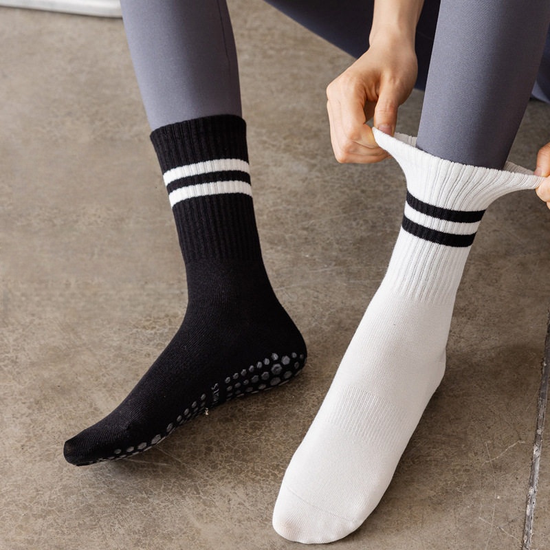 Women Non Slip Yoga Socks, Gri - Pilates Yoga Outfit บทวิจารณ์และราคา