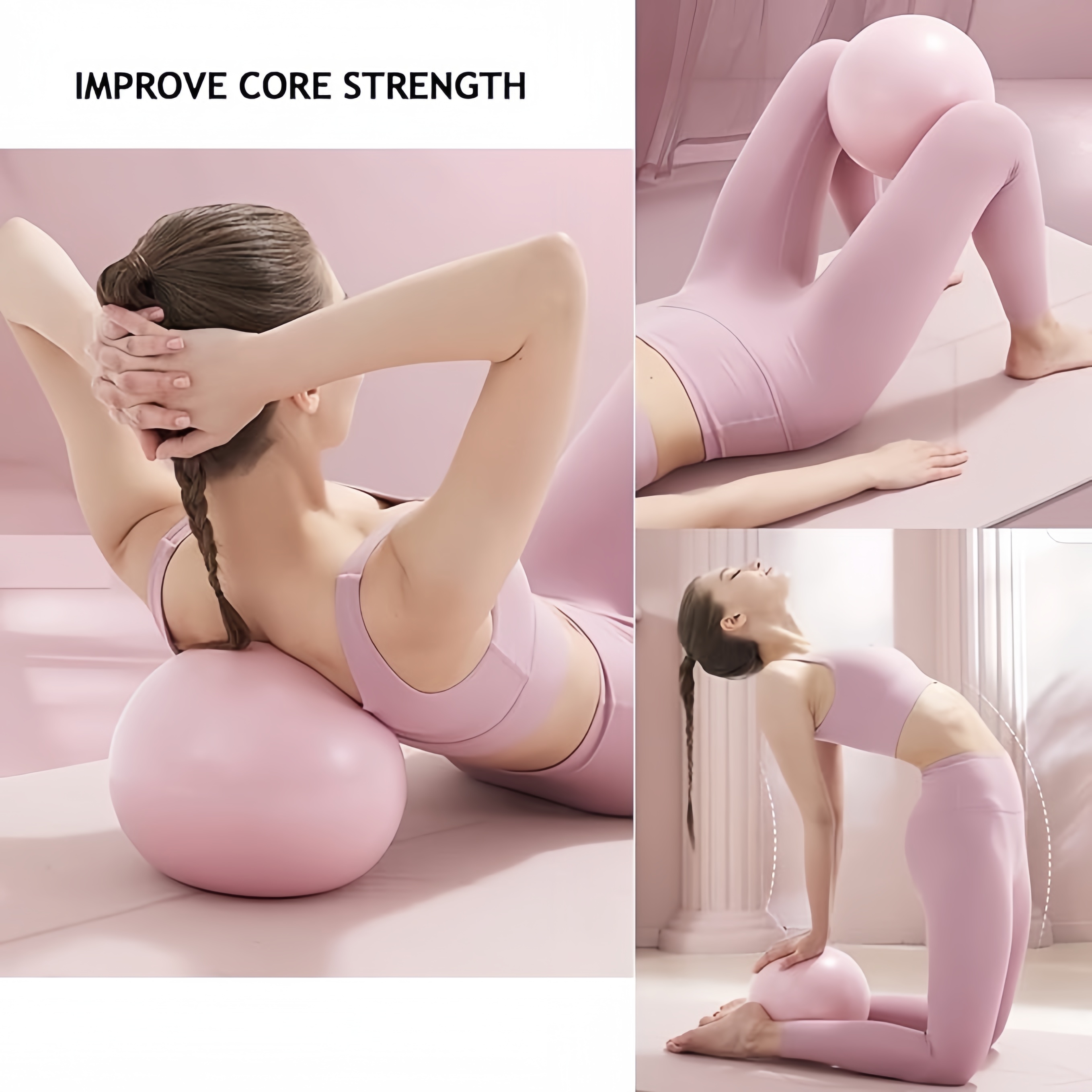 10-Piece Pilates Loops Yoga Ki - Pilates Yoga Kit บทวิจารณ์และราคา