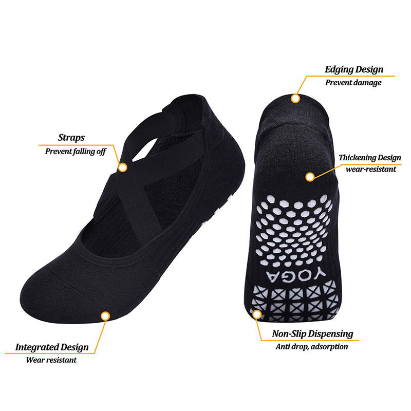 Women Non-Slip Yoga Socks Sili - Pilates Yoga Ballet บทวิจารณ์และราคา