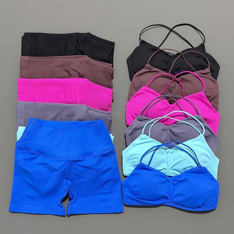 2 Piece Vision Gym Set Women Y - Pilates Yoga Outfit บทวิจารณ์และราคา