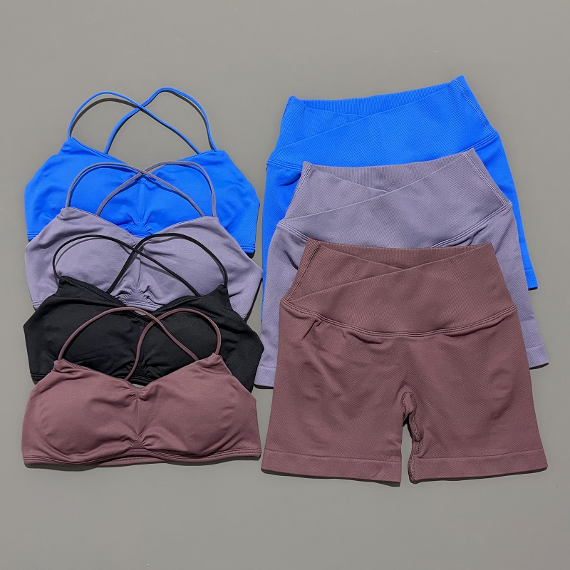2 Piece Vision Gym Set Women Y - Pilates Yoga Outfit บทวิจารณ์และราคา