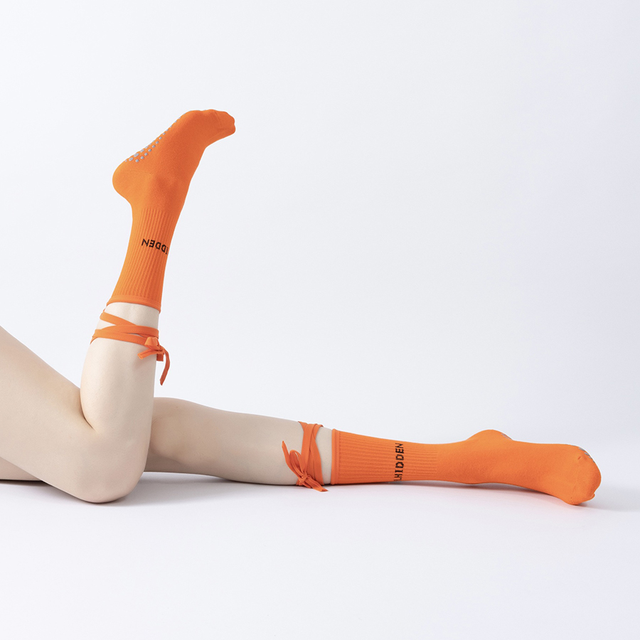 Women Bandage Yoga Socks Cotto - Pilates Yoga Ballet บทวิจารณ์และราคา