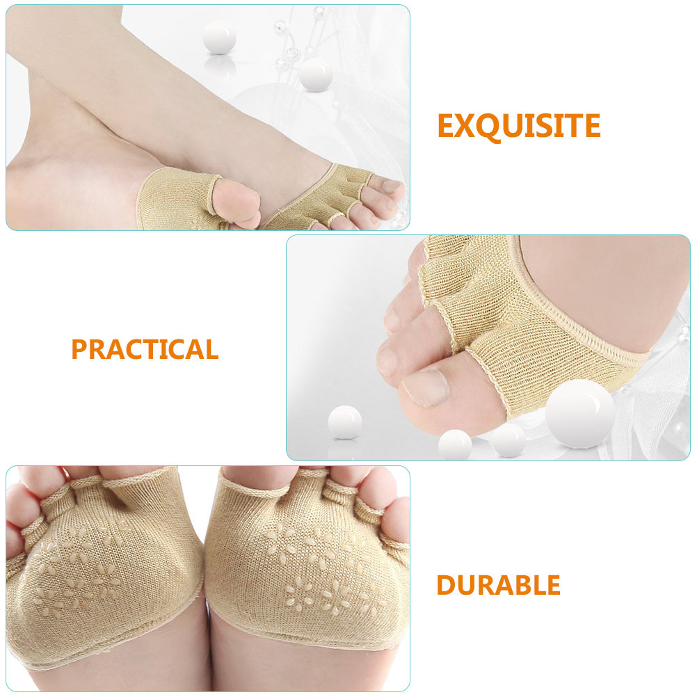 2Pairs Breathable Toe Yoga Soc - Pilates Yoga Ballet บทวิจารณ์และราคา