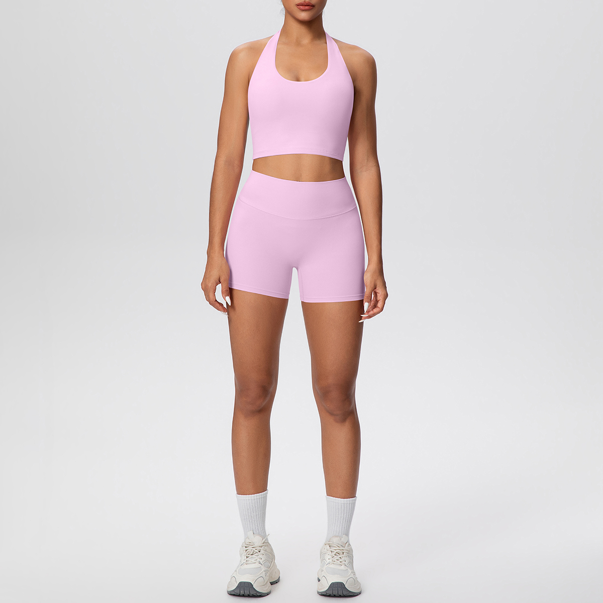 2picese Women Yoga Suit Solid  - Pilates Yoga Kit บทวิจารณ์และราคา