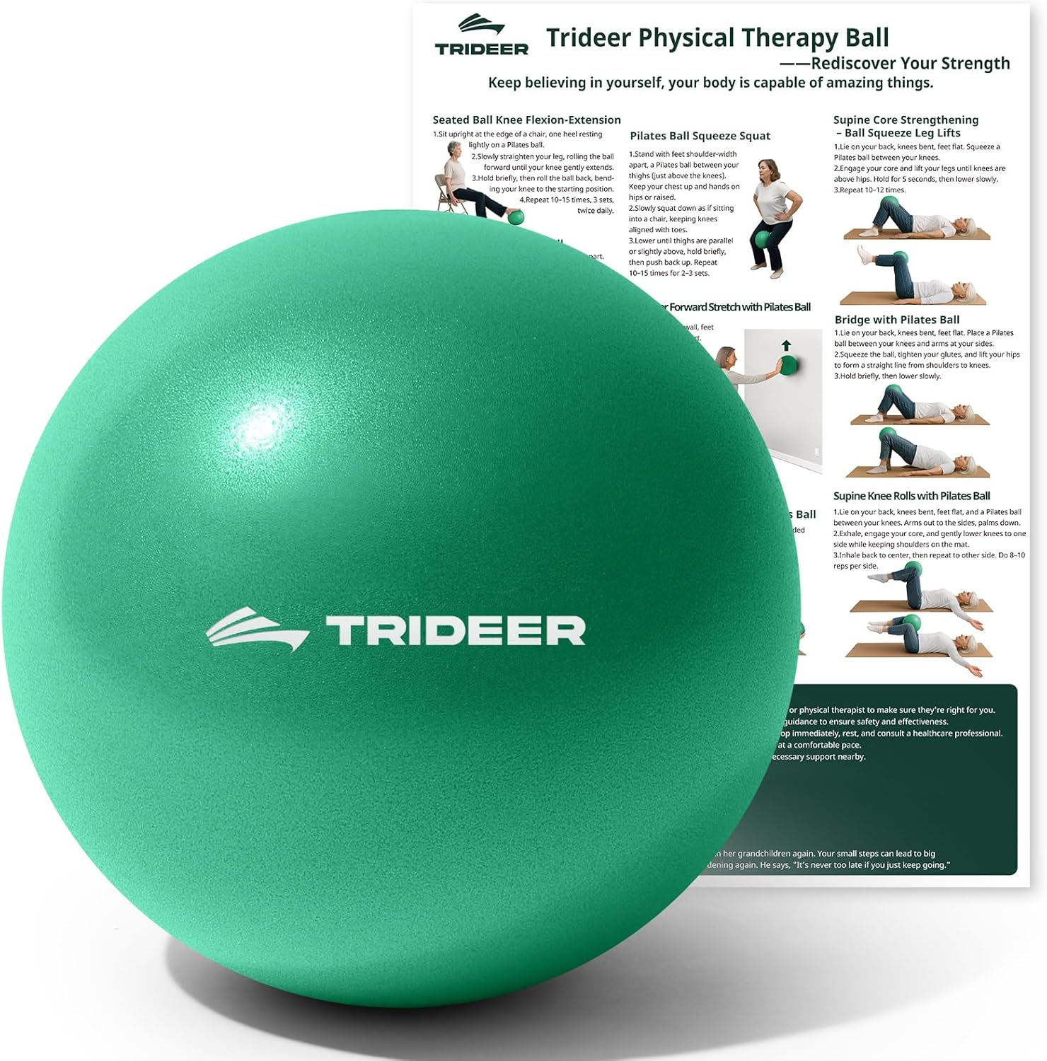 Mini Exercise Ball 9 Inch for  - Pilates Ball Mini บทวิจารณ์และราคา