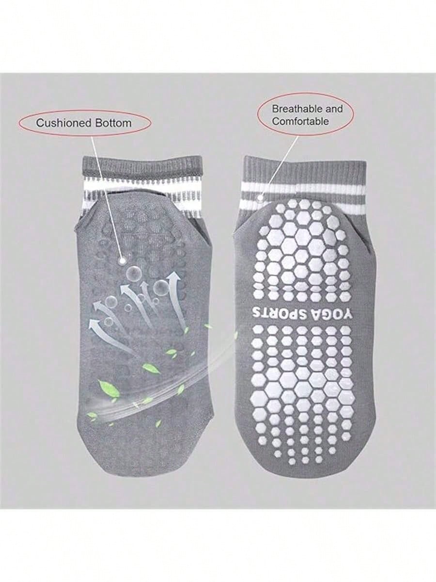 1 Pairs Women's Grip Socks, No - Pilates Yoga Ballet บทวิจารณ์และราคา