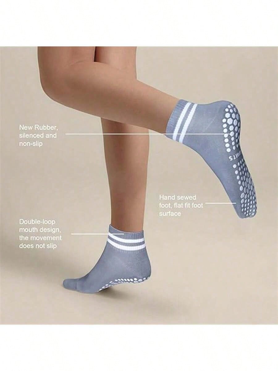 1 Pairs Women's Grip Socks, No - Pilates Yoga Ballet บทวิจารณ์และราคา