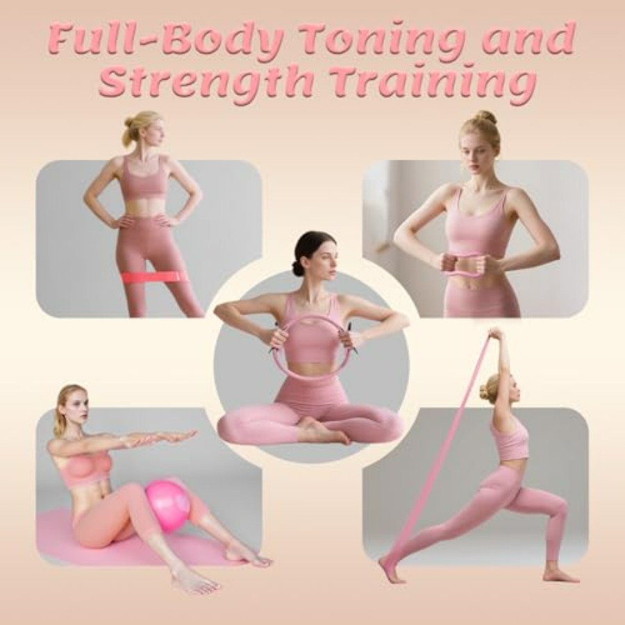 Pilates Equipment Kit for Wome - Pilates Yoga Kit บทวิจารณ์และราคา