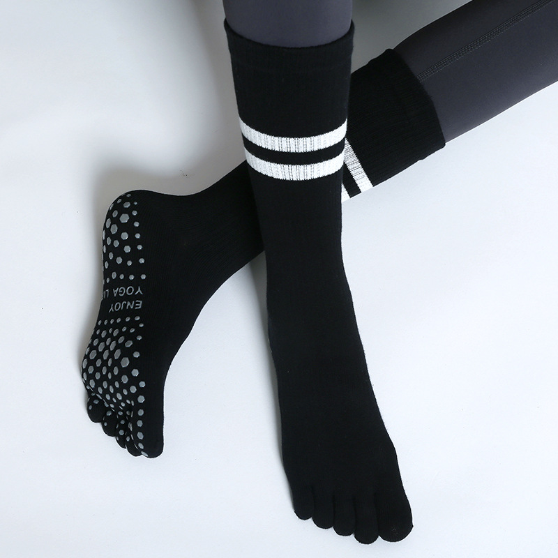 Women Non-slip Five Fingers Yo - Pilates Yoga Ballet บทวิจารณ์และราคา