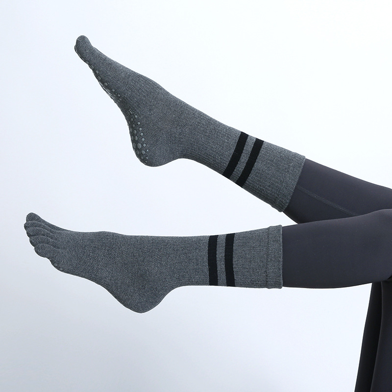 Women Non-slip Five Fingers Yo - Pilates Yoga Ballet บทวิจารณ์และราคา